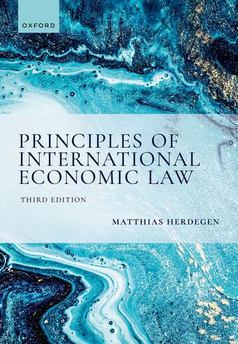 Principles of International Economic Law, 3e book cover