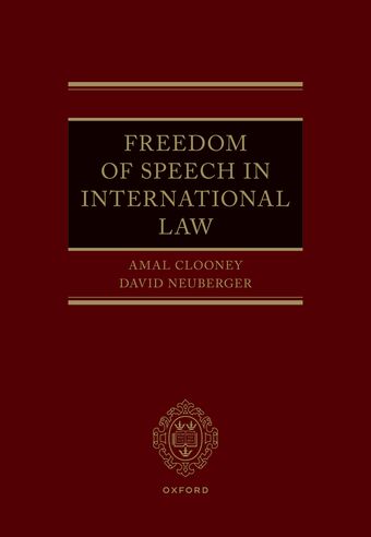 Freedom of Speech in International Law book cover