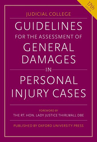 Guidelines for the Assessment of General Damages in Personal Injury Cases 17e book cover