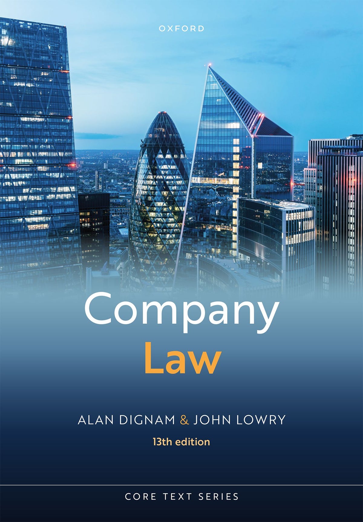 Company Law 13E Paperback book cover
