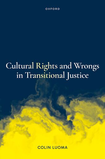 Cultural Rights And Wrongs In Transitional Justice Cloth book cover