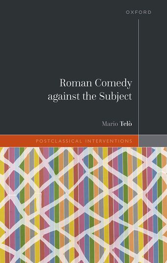 Roman Comedy against the Subject book cover