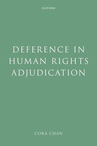Deference in Human Rights Adjudication book cover