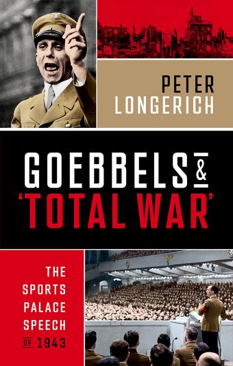 Goebbels and 'Total War' book cover