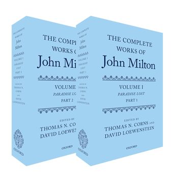 The Complete Works of John Milton book cover