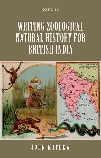 Writing Zoological Natural History For British India Cloth book cover