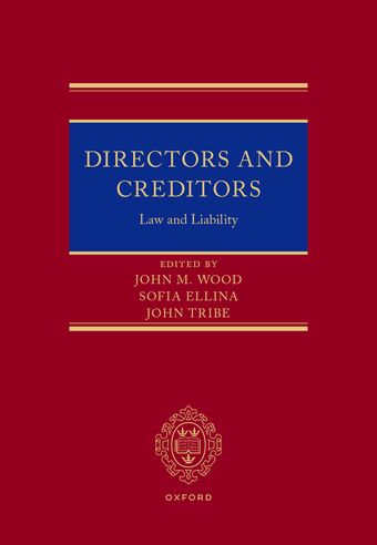 Directors and Creditors Law and Liability book cover