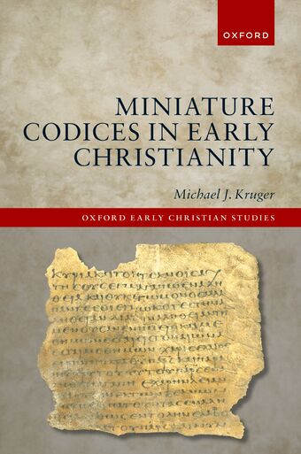 Miniature Codices in Early Christianity book cover