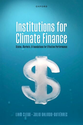 Institutions for Climate Finance book cover