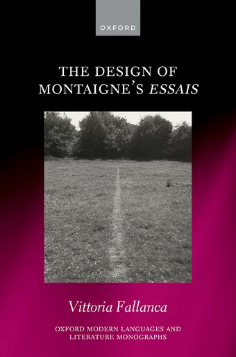 Design Of Montaigne's Essais OMLLM Cloth book cover