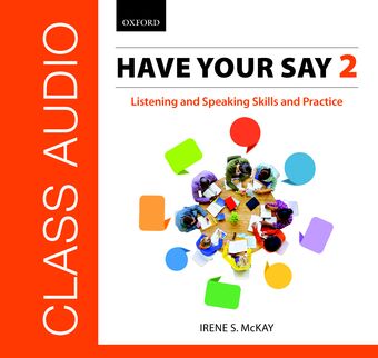 Have Your Say 2 Class Audio CD book cover