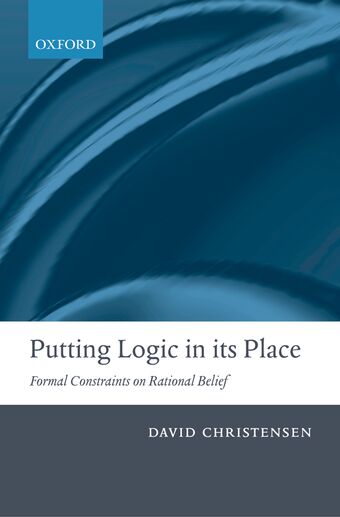 Putting Logic in Its Place book cover