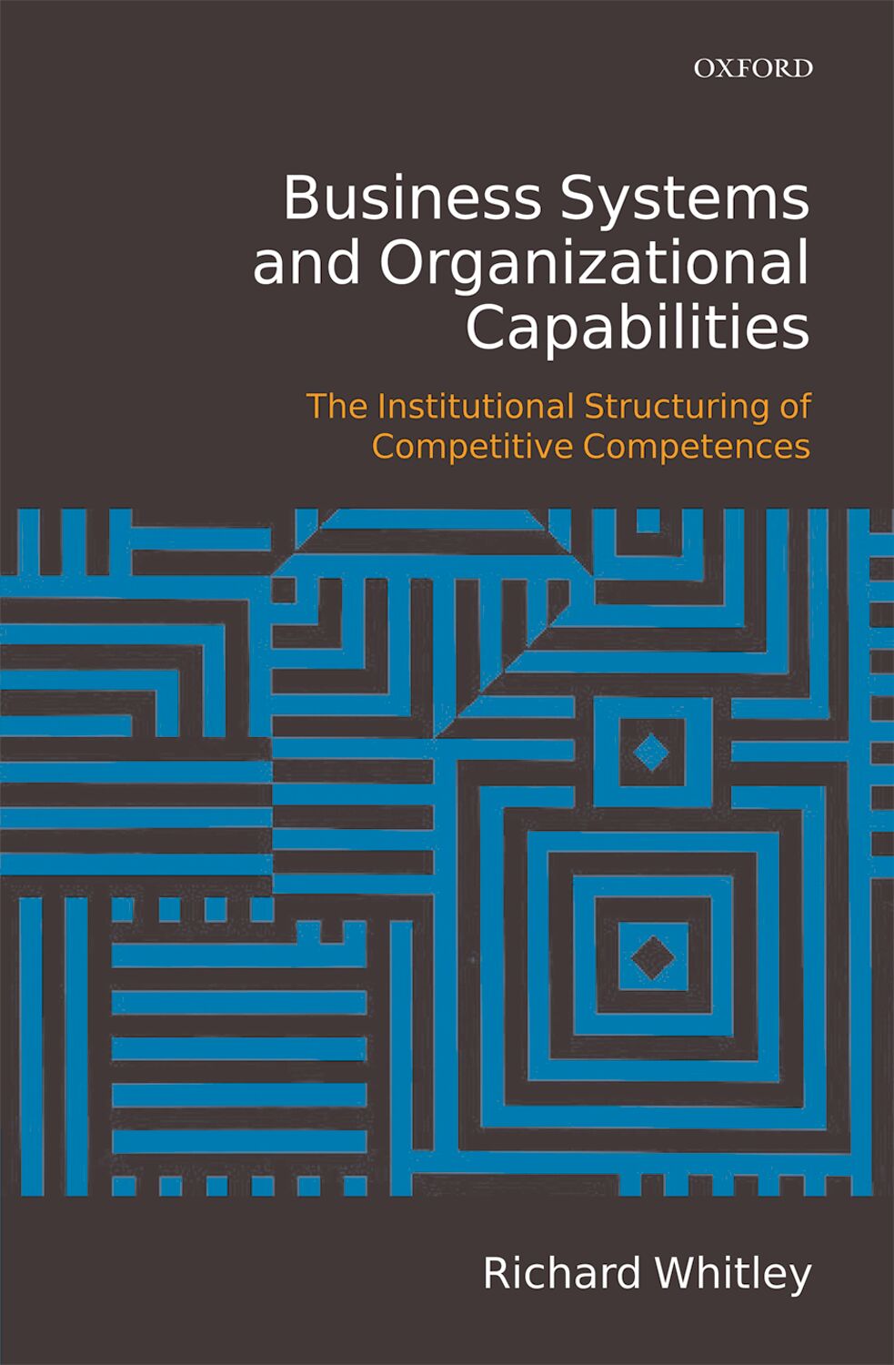 Business Systems and Organizational Capabilities book cover