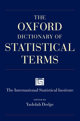 The Oxford Dictionary of Statistical Terms book cover