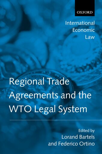 Regional Trade Agreements and the WTO Legal System book cover