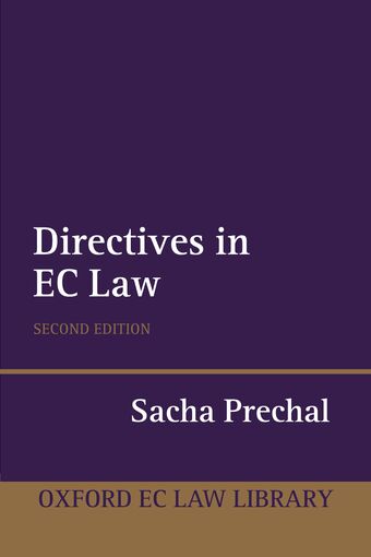 Directives in EC Law book cover