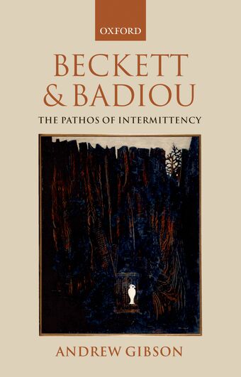 Beckett and Badiou book cover