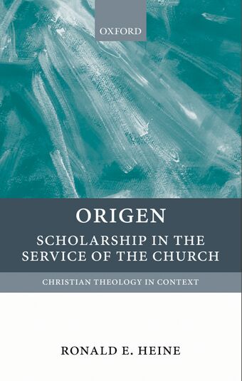 Origen book cover