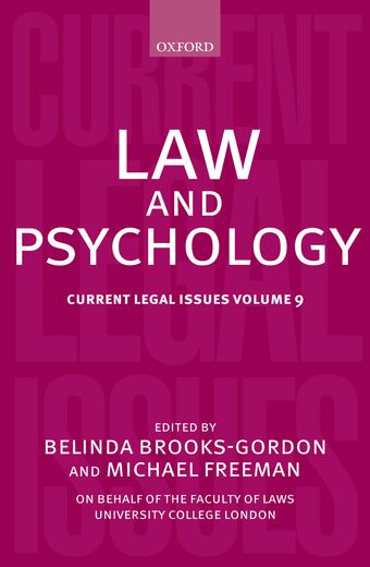 Law and Psychology book cover