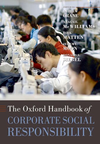 The Oxford Handbook of Corporate Social Responsibility book cover
