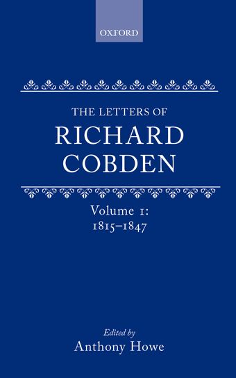 The Letters of Richard Cobden book cover