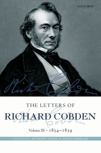 The Letters of Richard Cobden book cover
