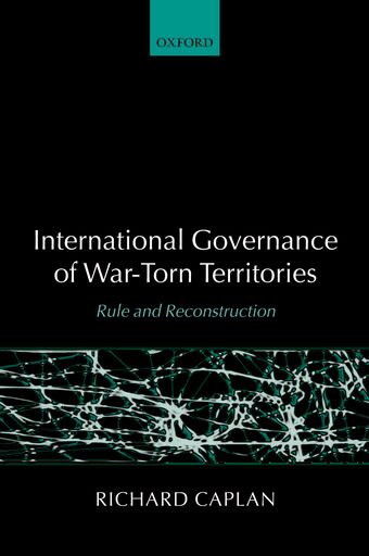 International Governance of War-Torn Territories book cover