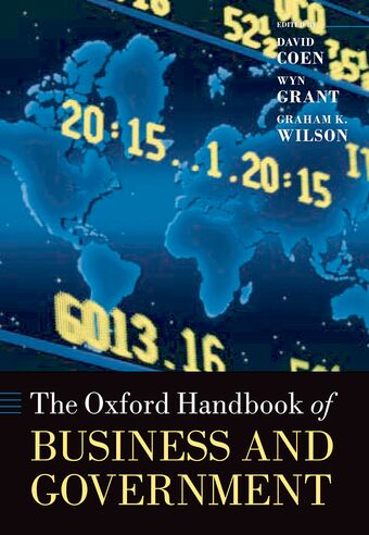 The Oxford Handbook of Business and Government book cover
