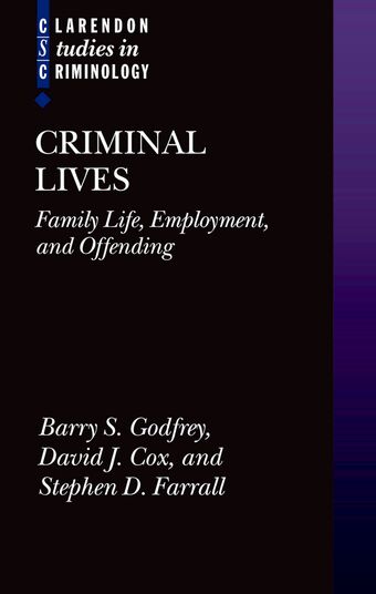 Criminal Lives book cover