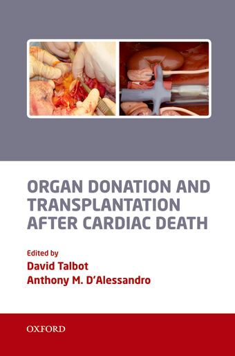 Organ Donation and Transplantation after Cardiac Death book cover