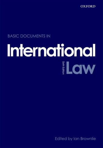 Basic Documents in International Law book cover