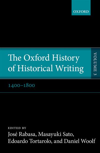 The Oxford History of Historical Writing book cover