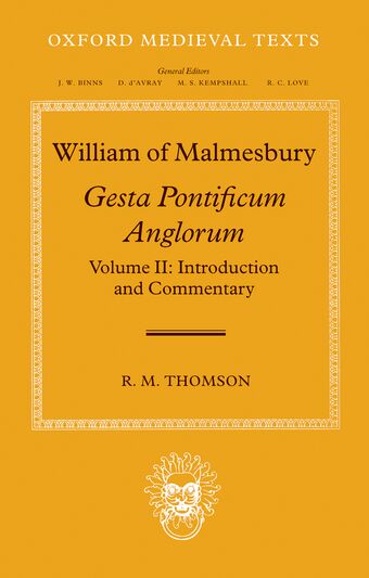 Gesta Pontificum Anglorum: Volume II book cover