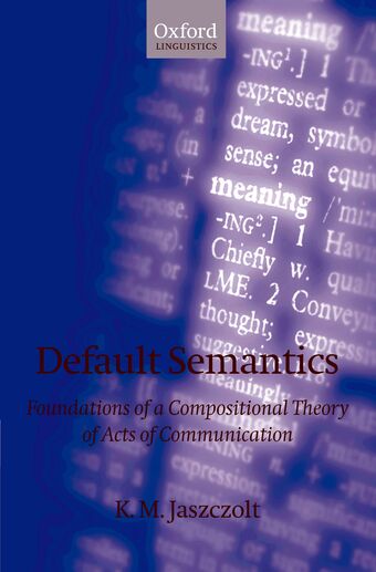 Default Semantics book cover