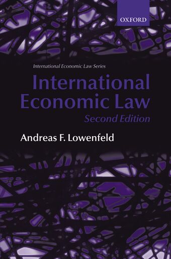 International Economic Law book cover