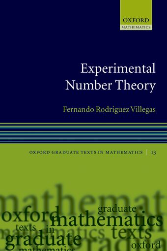 Experimental Number Theory book cover