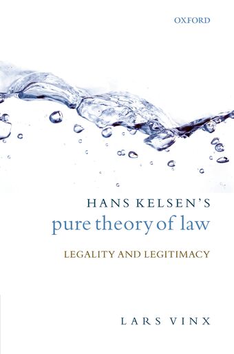 Hans Kelsen's Pure Theory of Law book cover