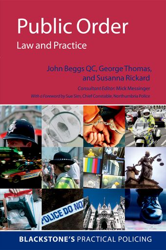 Public Order book cover