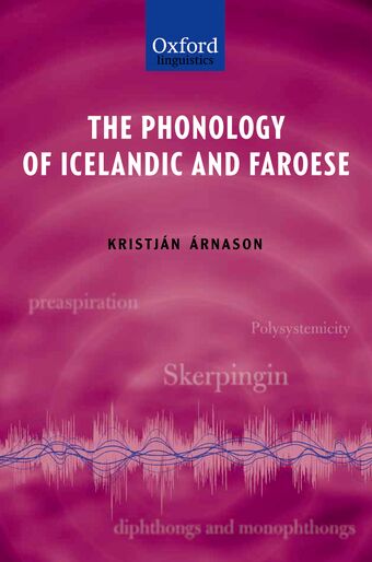 The Phonology of Icelandic and Faroese book cover