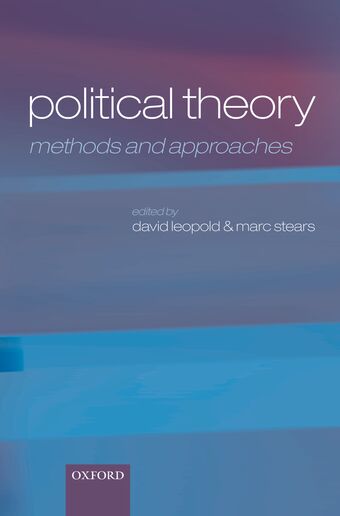 Political Theory Methods And Approaches book cover