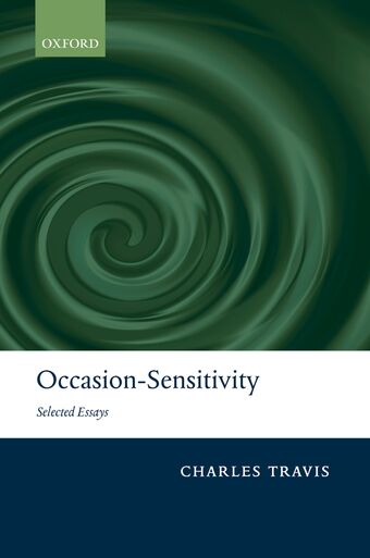 Occasion-Sensitivity book cover