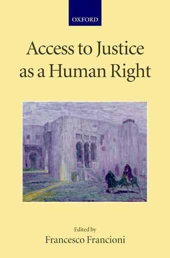 Access to Justice as a Human Right book cover