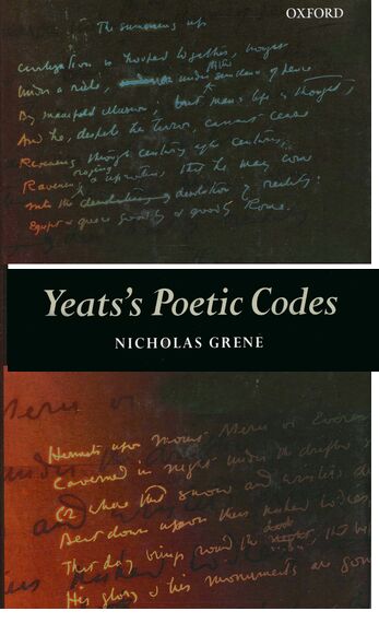 Yeats's Poetic Codes book cover