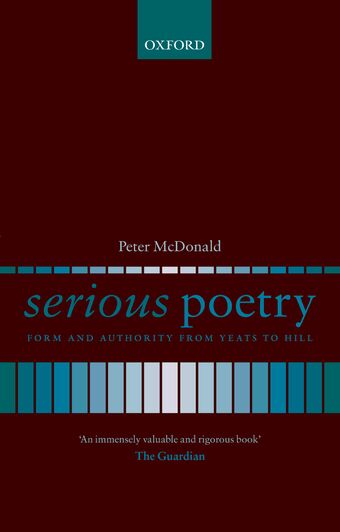 Serious Poetry book cover