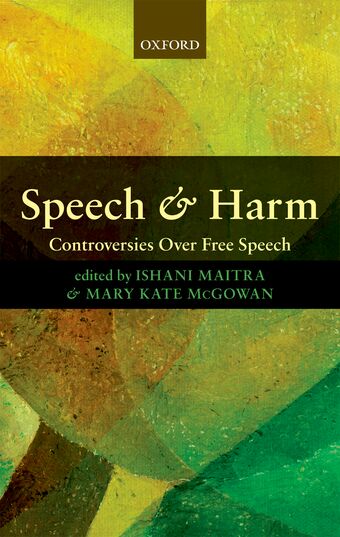 Speech and Harm book cover