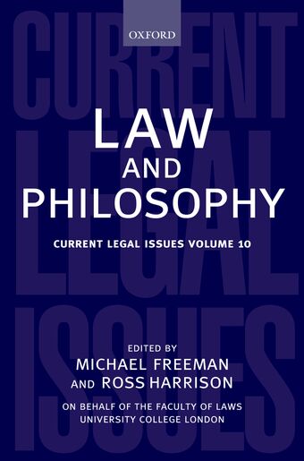 Law and Philosophy book cover