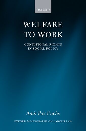 Welfare To Work book cover