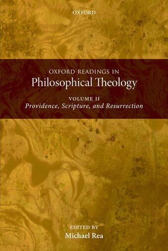 Oxford Readings in Philosophical Theology book cover