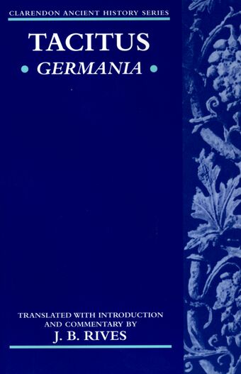 Tacitus Germania book cover