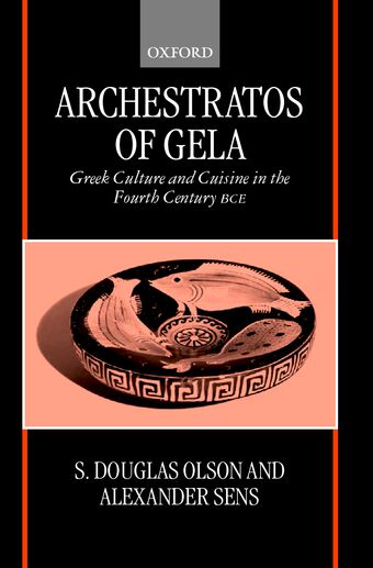 Archestratos of Gela book cover